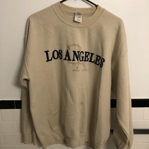 Vintage Los Angeles Crewneck - Size Large